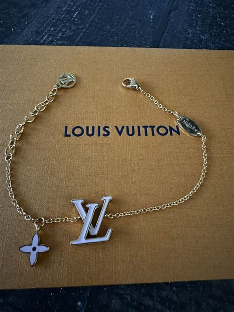 louis vuitton enamel bracelet.